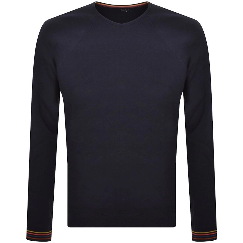 Paul Smith Artist Rib Sweatshirt Navy